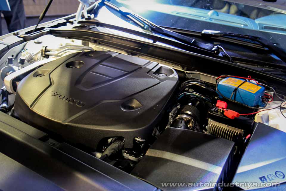The turbo-diesel inline-four in the 2017 Volvo S90 D4