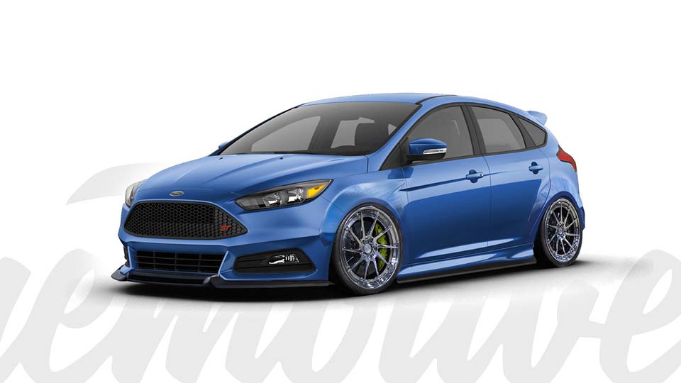 The street-tuned Ford Focus ST