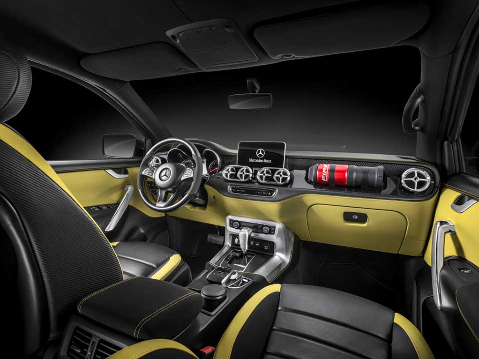 Mercedes-Benz Concept X-Class interior