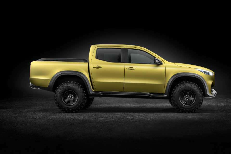 Mercedes-Benz Concept X-Class interior