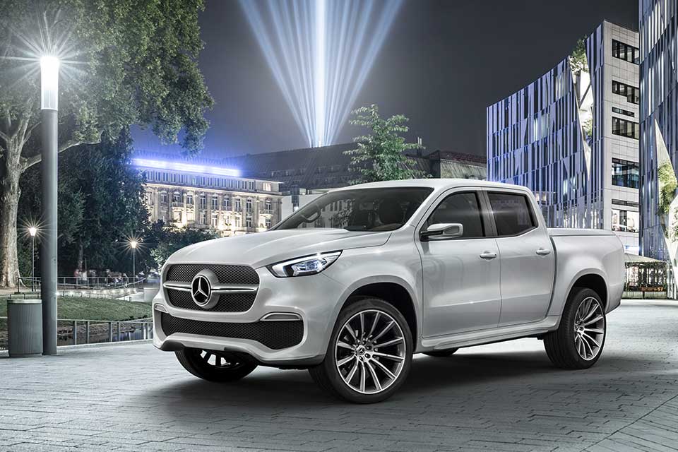 Mercedes-Benz Concept X-Class stylish expolorer fr quarter