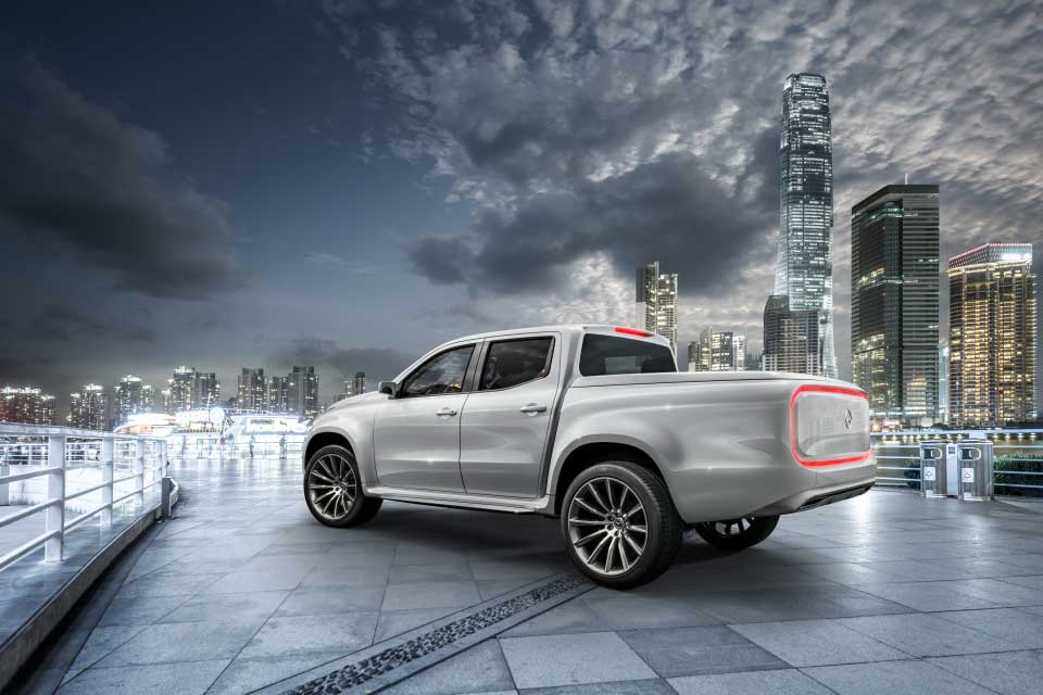 Mercedes-Benz Concept X-Class stylish expolorer rr quarter