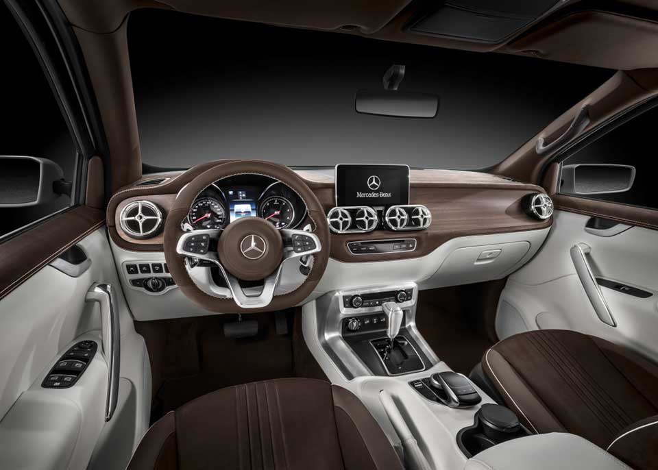 Mercedes-Benz Concept X-Class premium interior