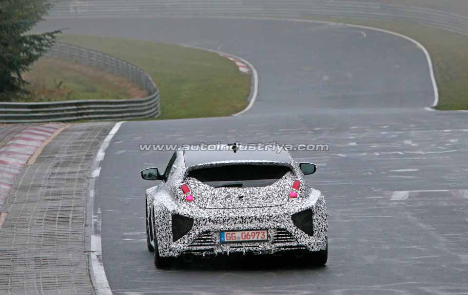 The rear of the Hyundai RM16