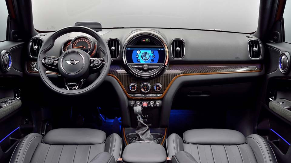 Inside the 2017 Mini Countryman