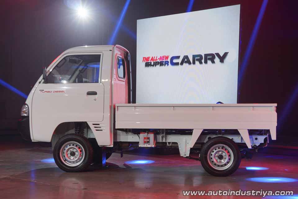 Side profile of the new Suzuki Super Carry