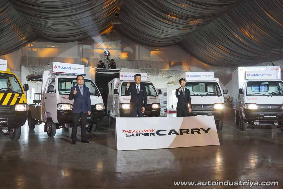 The other body types and variants available for the new Suzuki Super Carry