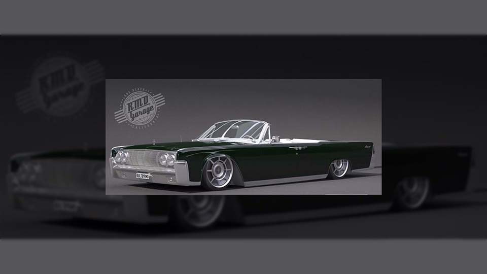 The customized 1962 Lincoln Continental by RMD Garage