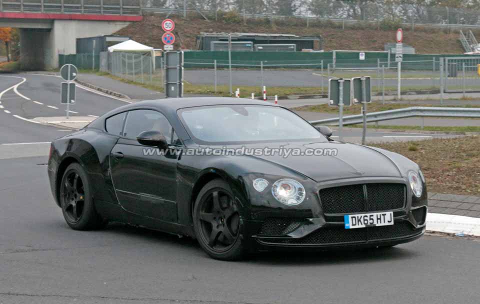 Spied: All-new Bentley Continental GT testing well underway