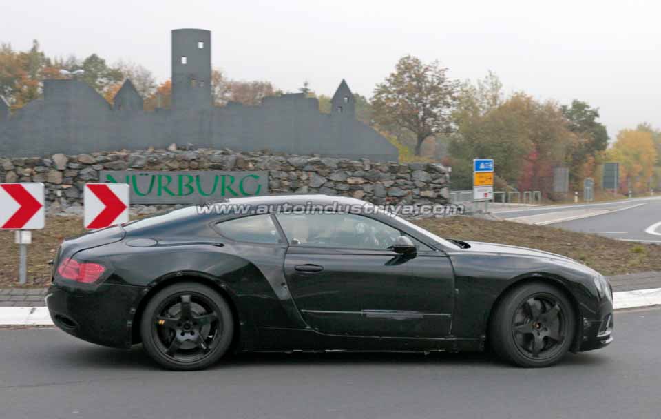 Spied: All-new Bentley Continental GT testing well underway