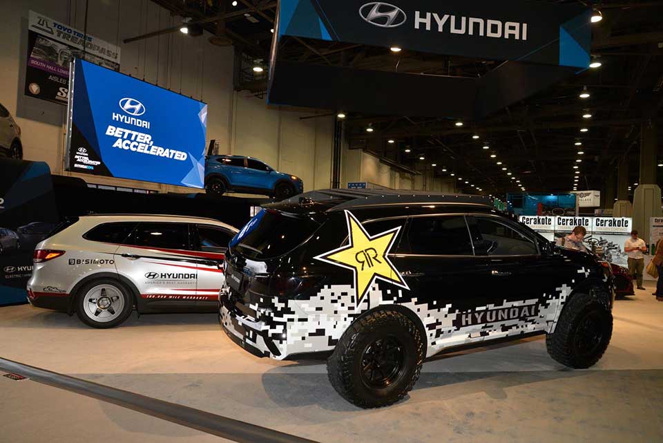 The Hyundai Rockstar Santa Fe Concept