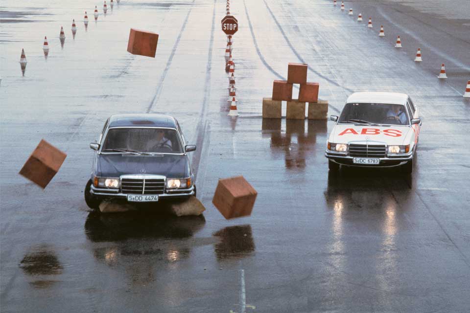 Mercedes-Benz with ABS