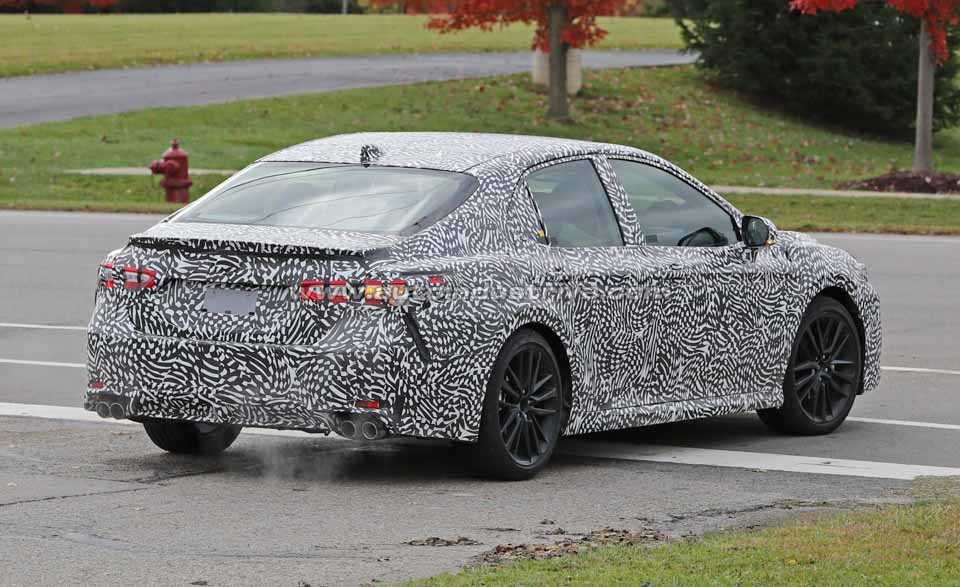 Spied: Next-gen Toyota Camry hits the road