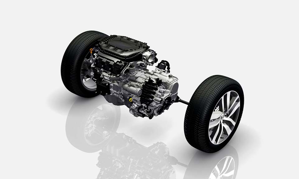 The 3.5-liter V6 of the Honda Pilot