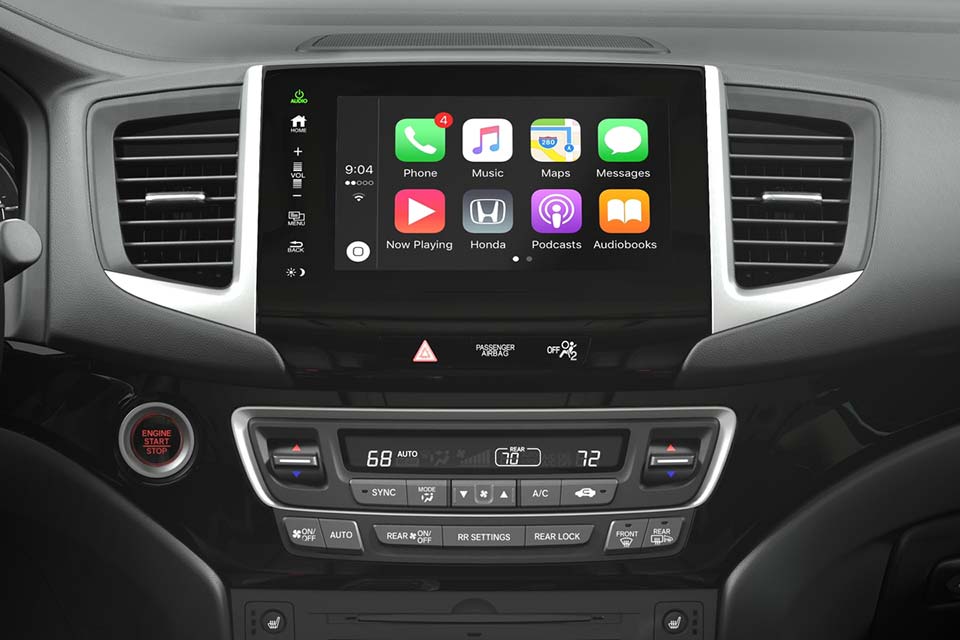 Android Auto and Apple CarPlay in 2017 Honda Pilot