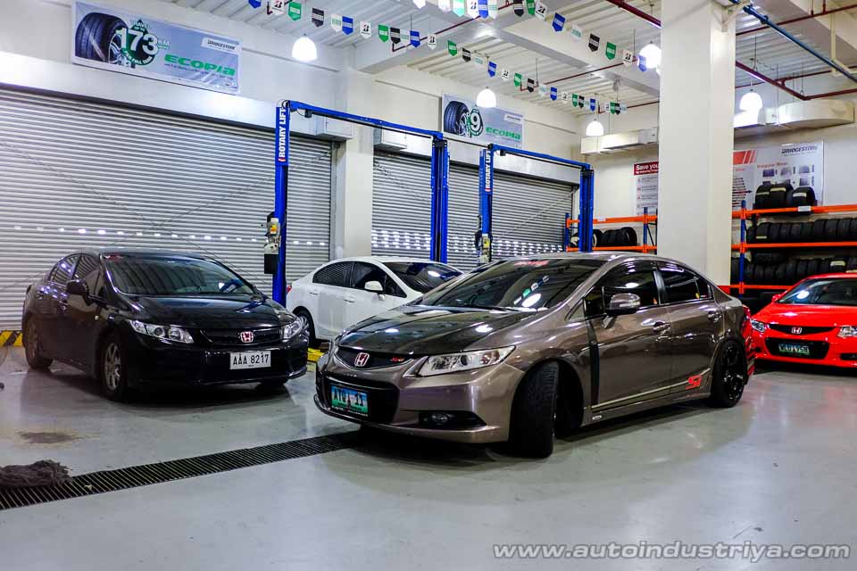 A sample of the cars in Civic IX Philippines