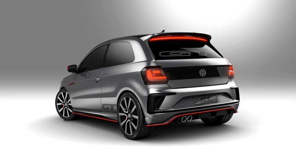 Rear quarter of the VW Gol GT concept