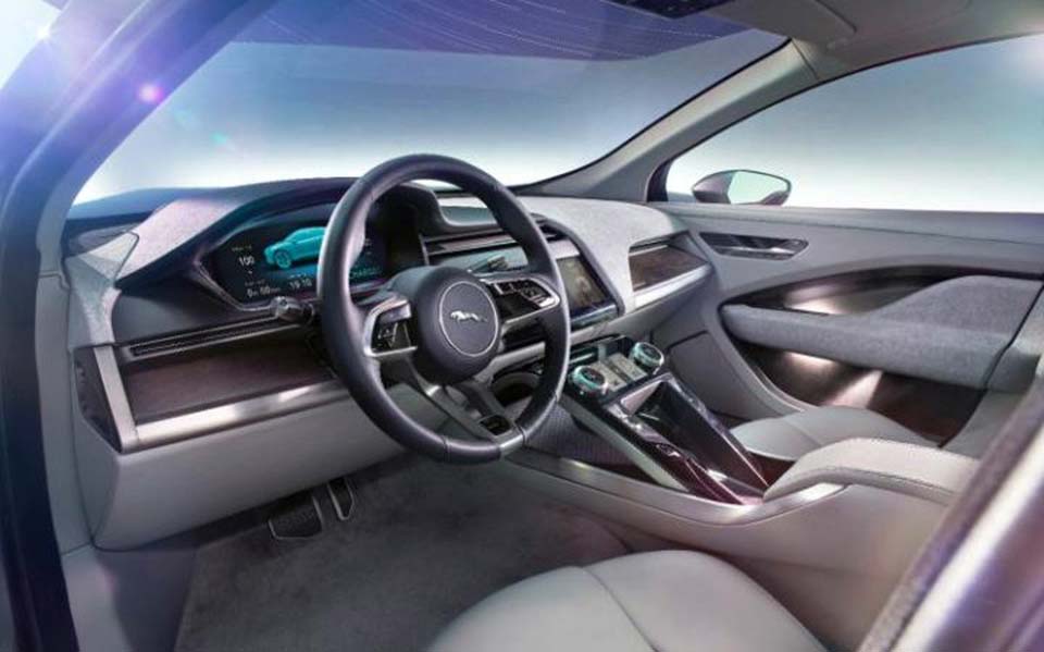 Inside the Jaguar I-Pace EV concept