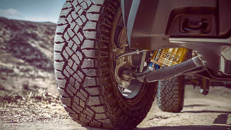 Colorado ZR2 suspension