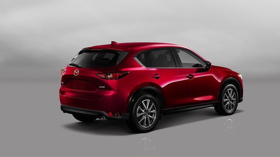 Rear quarter of the 2017 Mazda CX-5