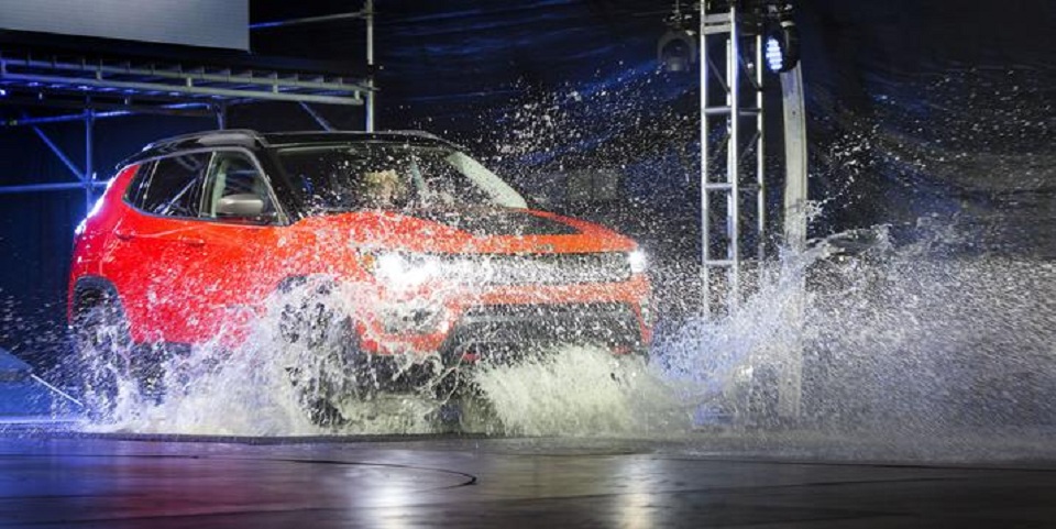 The 2017 Jeep Compass making a splash at the LA Auto Show