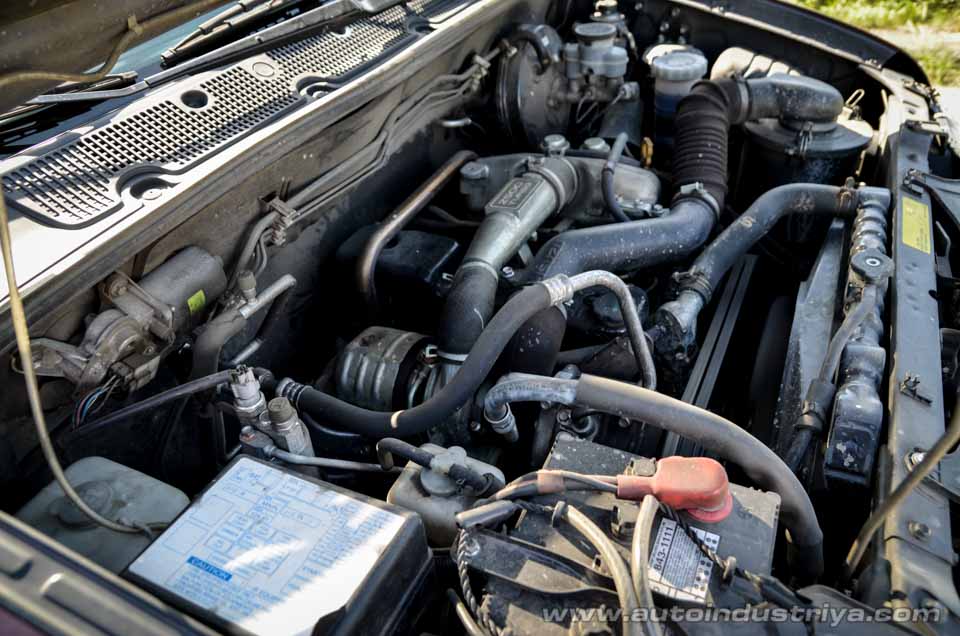 The tried and tested 2.5-liter turbo-diesel lump of the Crosswind