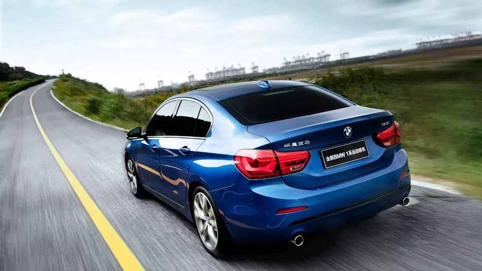 BMW 1 Series Sedan rear
