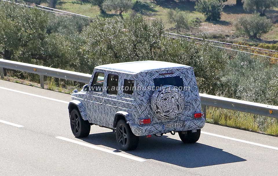 Mercedes-Benz G-Class test rear