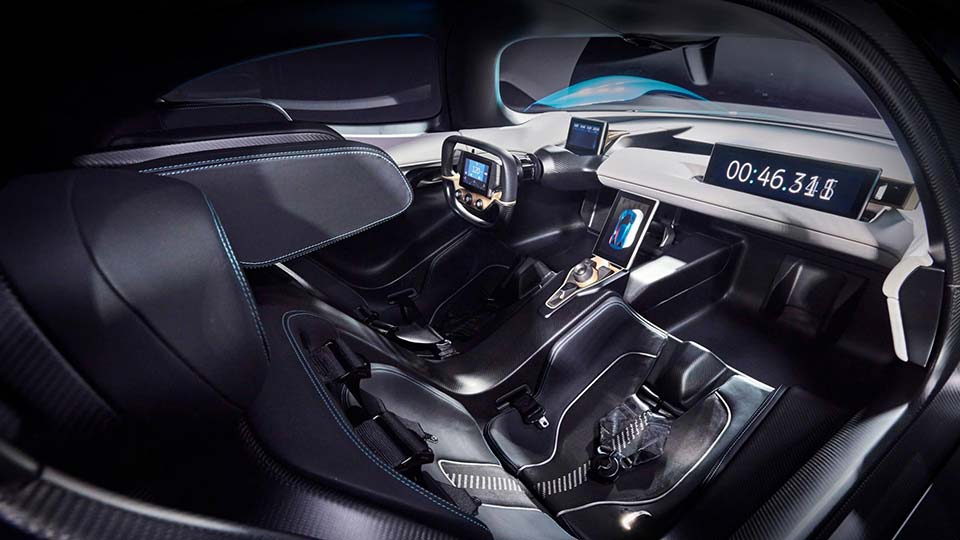 Inside the NextEV NIO EP9 electric supercar