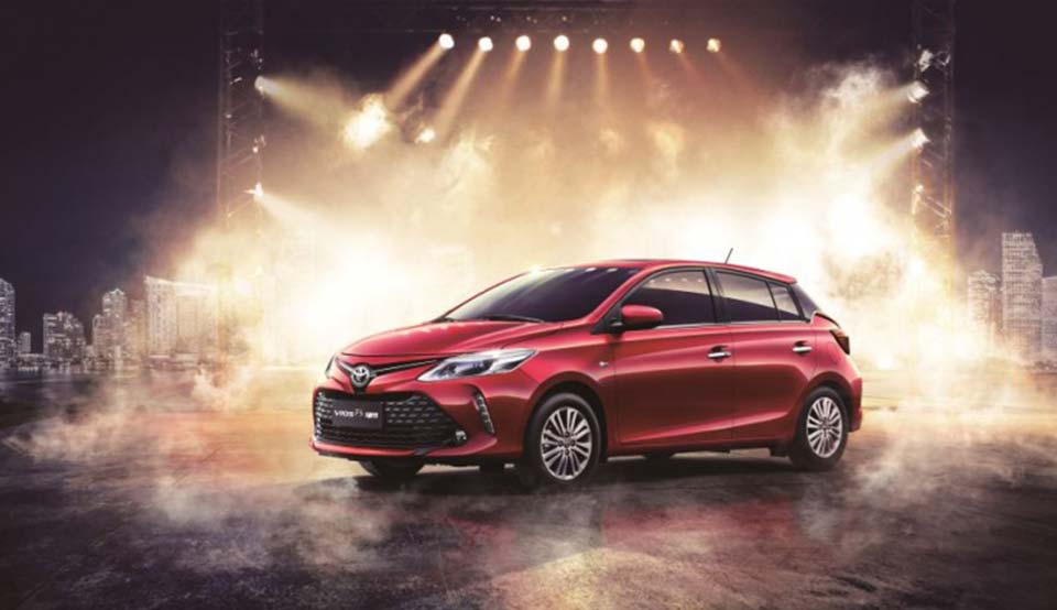 The Toyota Vios Hatchback