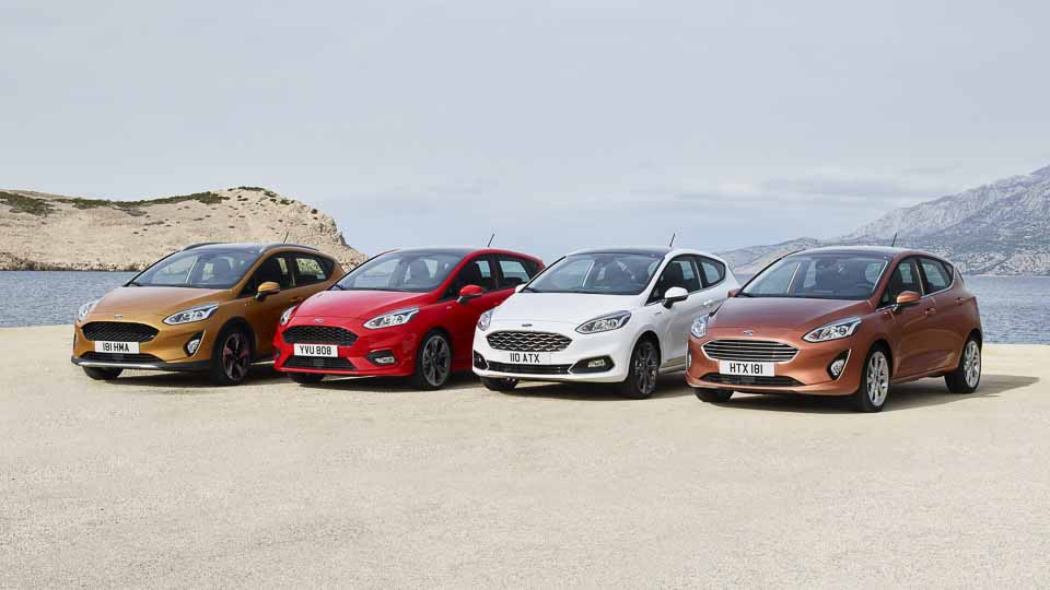 2017 Ford Fiesta lineup