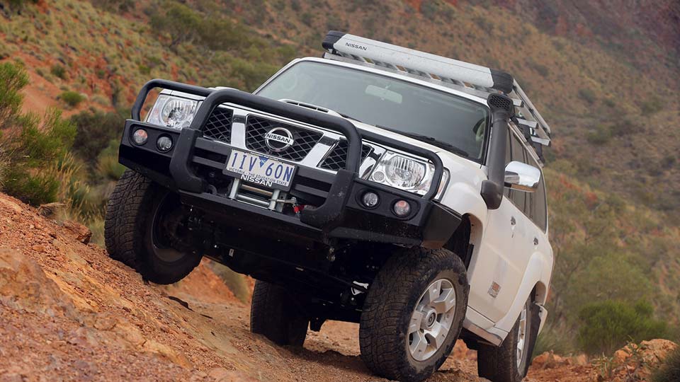 The Nissan Patrol Legend Edition in action