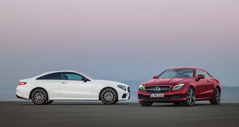 2018 Mercedes-Benz E-Class Coupe officially revealed