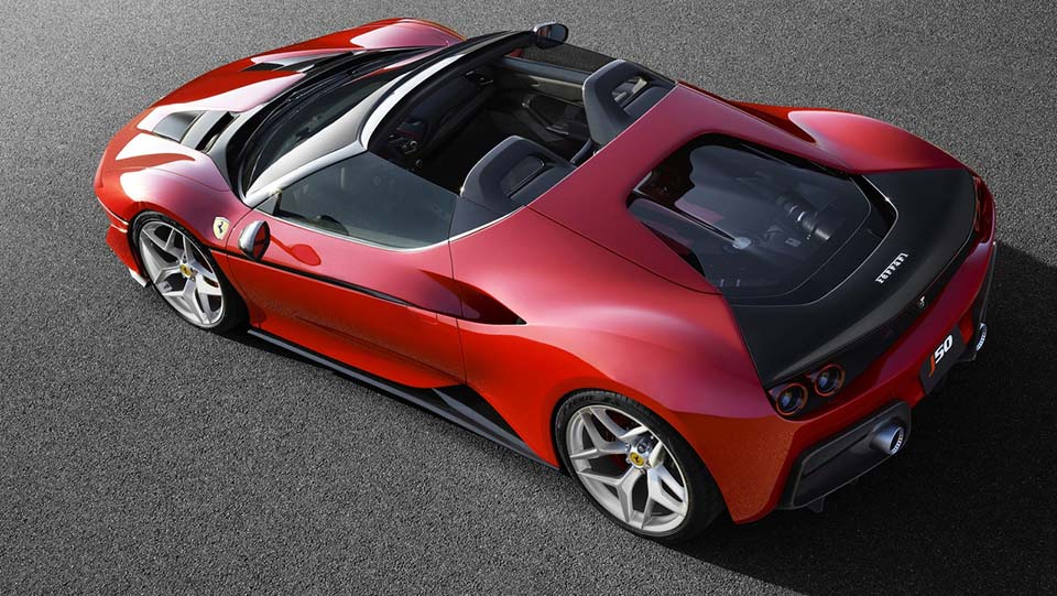 Special edition Ferrari J50 marks brand's 50th anniversary in Japan