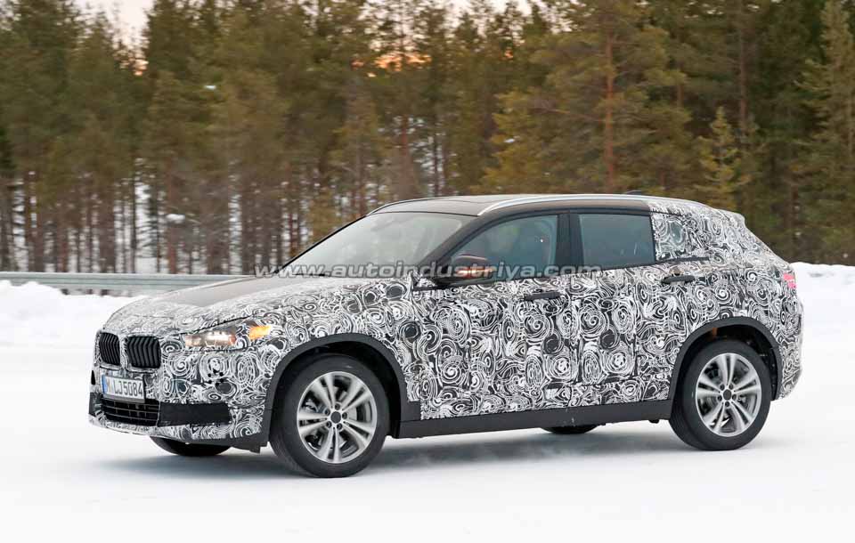 Spied: Upcoming BMW X2 goes extreme weather testing