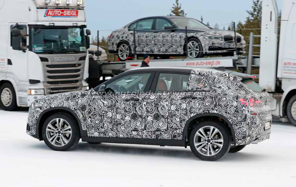 Spied: Upcoming BMW X2 goes extreme weather testing