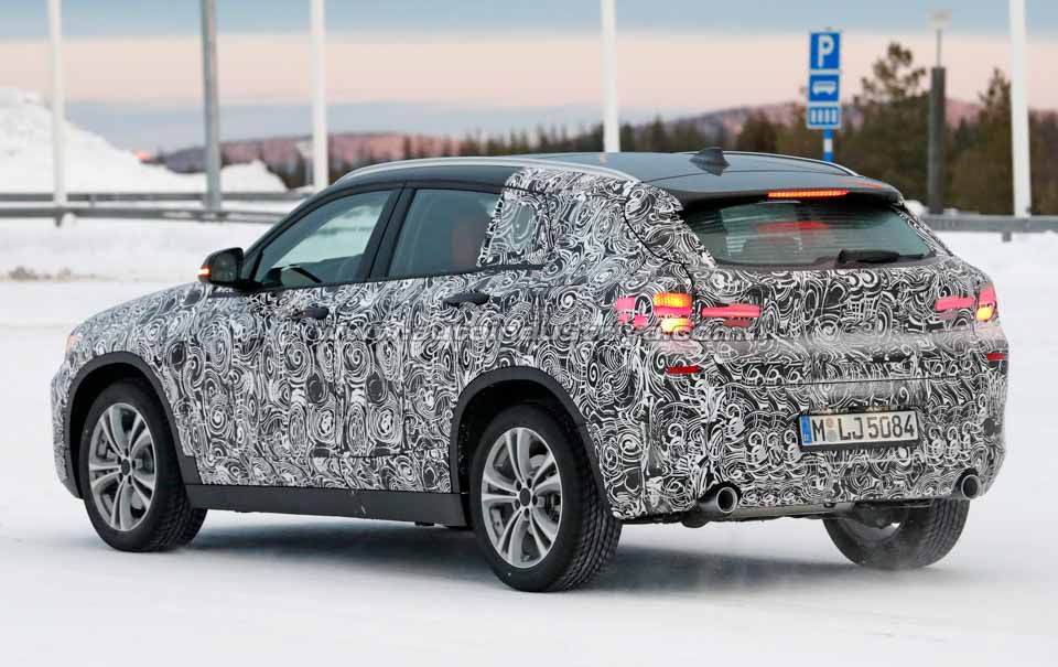 Spied: Upcoming BMW X2 goes extreme weather testing