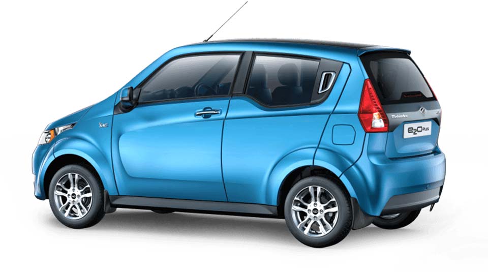 Mahindra e20 plus EV offically breaks cover