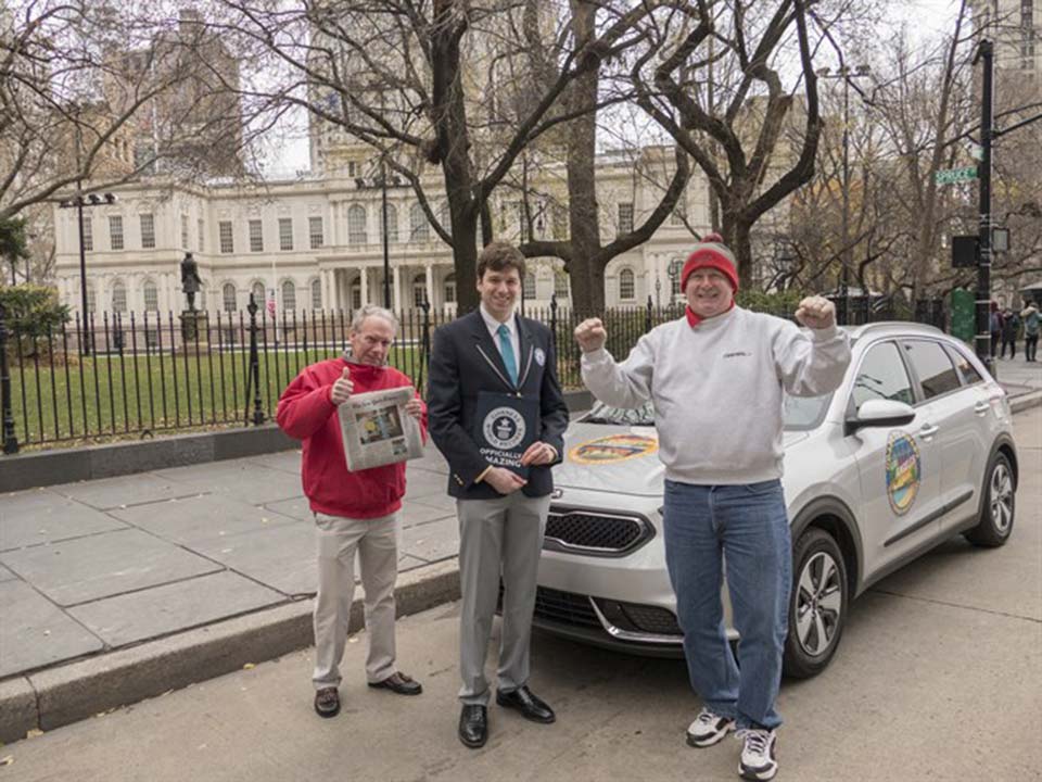 2017 Kia Niro sets Guinness World Record title in fuel consumption
