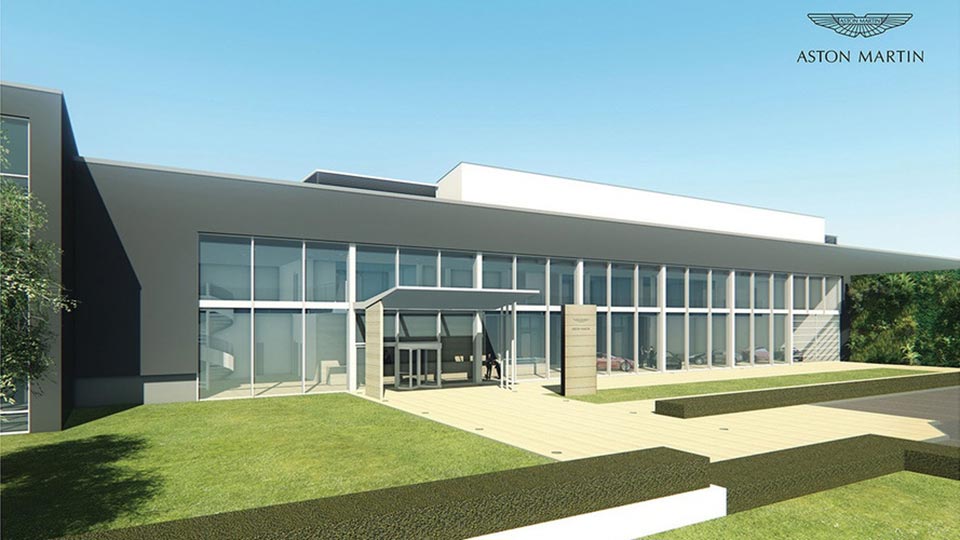 Aston Martin begins building facility to produce new crossover Aston Martin begins building facility to produce new crossover