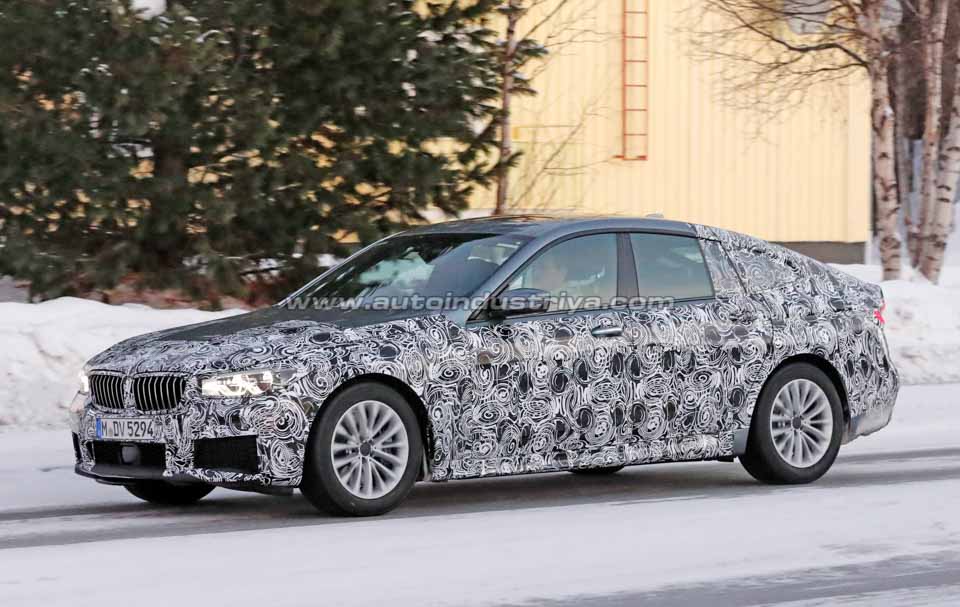 Spied: Sportier BMW 6 Series GT spotted