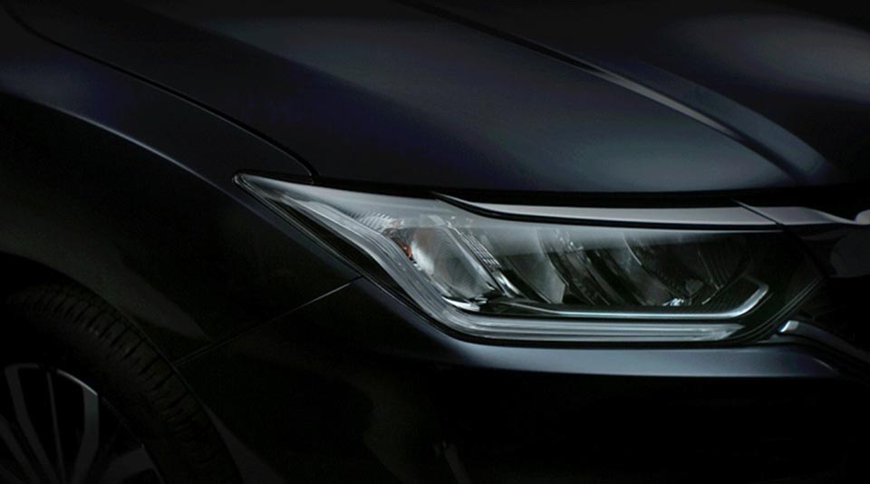 2017 Honda City facelift teased, gets Civic-inspired front end
