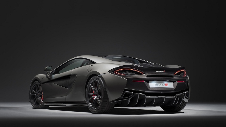 Rear quarter of the McLaren 570S Track Pack