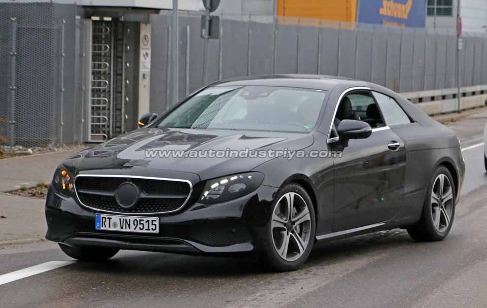 Up close with the new E-Class coupe