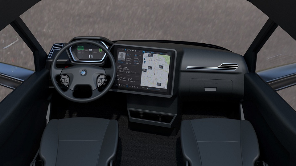 Inside the Nikola One FCV semi-truck