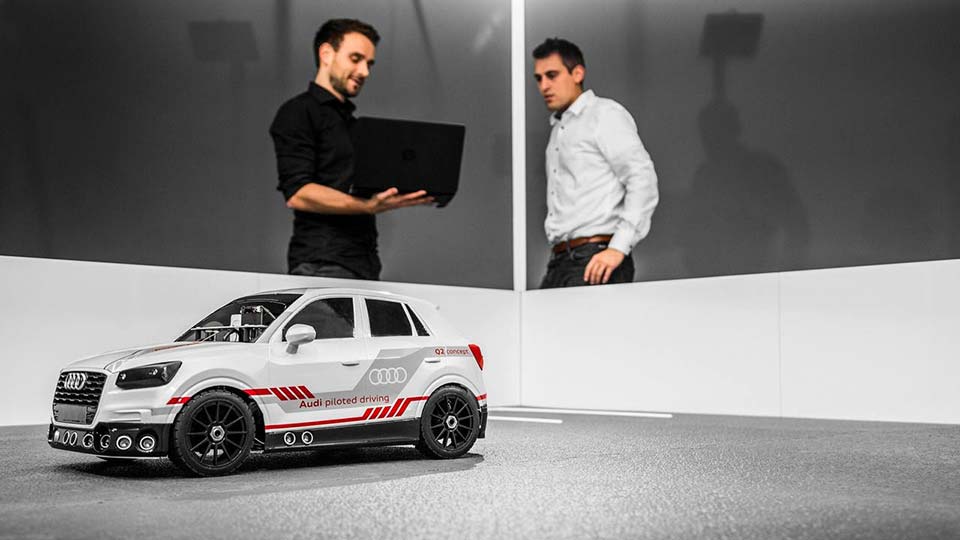 The Audi Q2 Deep Learning Concept in motion