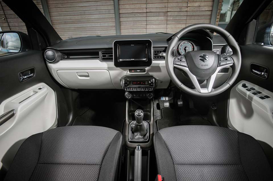 Inside the Suzuki Ignis