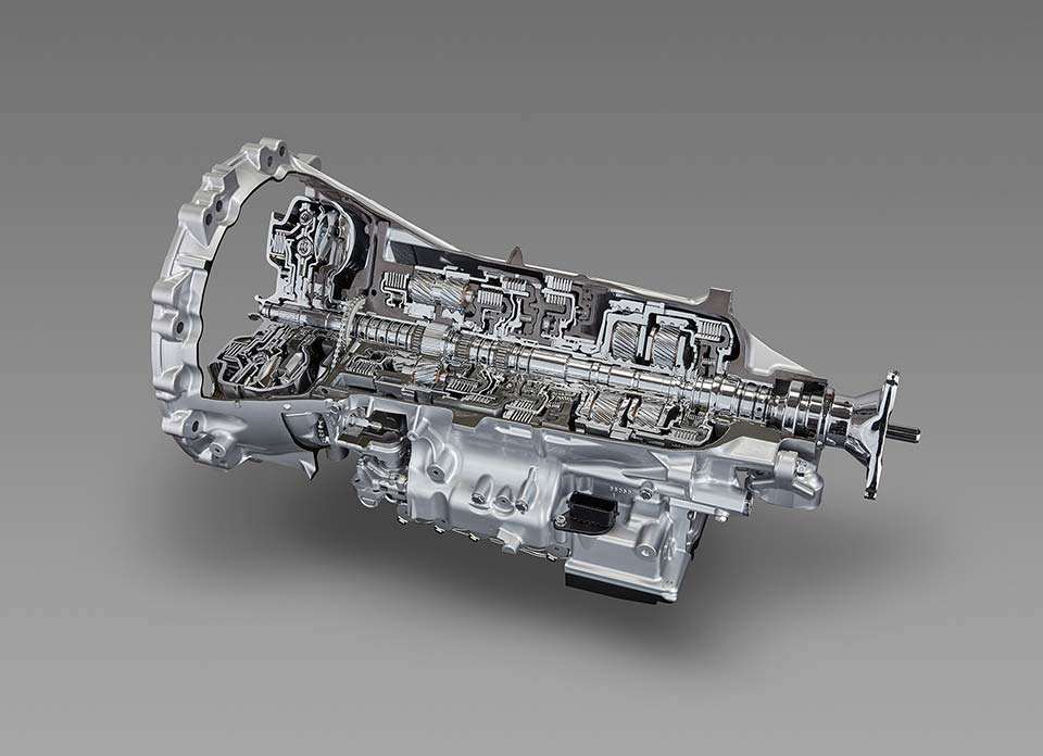 The new 10-speed automatic gearbox from Toyota
