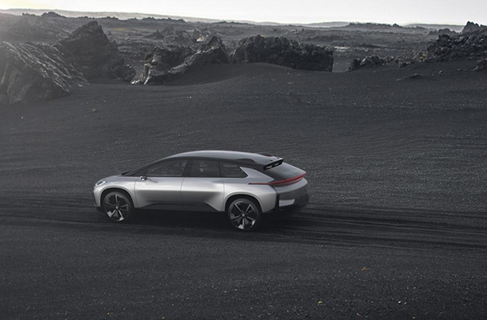 CES 2017: Faraday Future FF 91 EV crossover revealed CES 2017: Faraday Future FF 91 EV crossover revealed