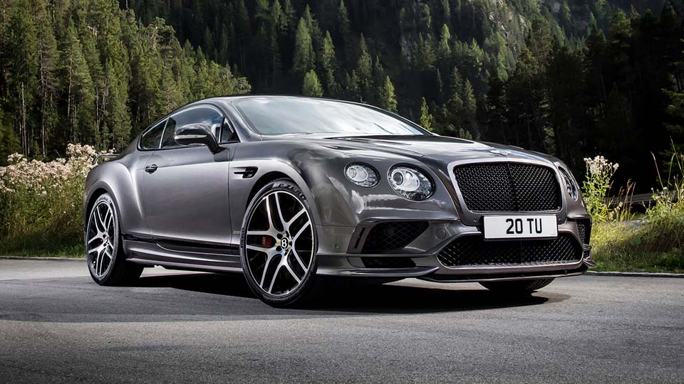 2017 Bentley Continental Supersports revealed as world's fastest 4-seater